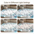 thumbnail image 7 of ODIKA 6'x9' Chinoiserie Pink Washable Area Rug for Family Room, Living Mater Bedroom, Non-Slip, Easy Care, 7 of 7