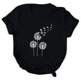 thumbnail image 4 of Birdeem T-Shirt Décontracté pour Femmes Imprimé Col Rond Manches Courtes Chandail Blouse Tops, 4 of 8
