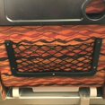 thumbnail image 2 of Red de almacenamiento para coche de 3 piezas, 36 x 18 cm, alta elasticidad, para equipaje y revistas, apta para furgonetas, caravanas, autocaravanas y camiones., 2 of 5