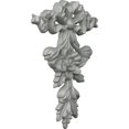 thumbnail image 4 of Ekena Millwork ONL06X09RO 6.5 In. W X 9 In. H X 1 In. P Architectural accent - Rose & Ribbon Drop Onlay, 4 of 4