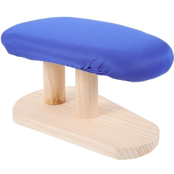 YOSADIER Wooden Ironing Table Blue with Slip Resistant Bottom for Students 1Pcs 10.6x6.9x6.7in