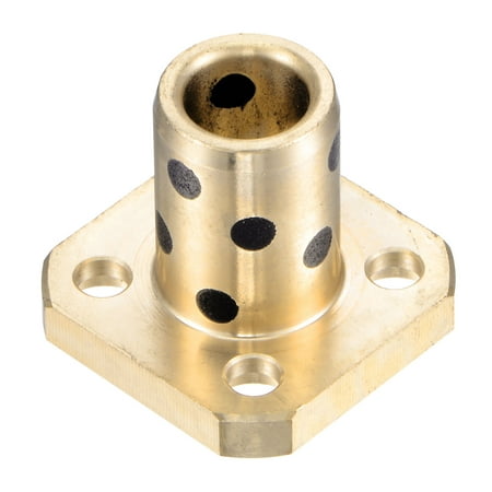 

Uxcell 8mm x 12mm x 20mm Sleeve Bearings Square Flanged Wrapped Oilless Bushings