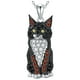 thumbnail image 2 of Joyeria de Gatos Bonitos CatNeck10 1Pza Maine Coon Negro Meta Cadena y Dije., 2 of 2