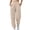 Beige, variant on Women's Cuffed Sweatpants Drawstring High Waisted Joggers Loose Casual Lounge Pants with Pockets