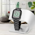 thumbnail image 6 of LGSY Compatible with Apple Watch Band 42mm with Case, Business Stainless Steel Band with Screen Protector Cover for iWatch Series 3 2 1, 6 of 13