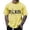 Yellow, variant on Black T Shirts for Men Cotton Short/long Sleeve Big & Tall Summer Beach Tops Comfy Solid Color Round Neck Summer Beach Basic Tee