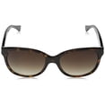 thumbnail image 2 of RALPH RA5191 137813 Cat Eye Shiny Dk Havana Grad Brown 55 mm Women's Sunglasses, 2 of 4