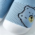 thumbnail image 4 of Toddler Shoes for Unisex Closed Toe Knit Mesh Cartoon Jacquard On Shoes Anti Soft Sole Toddler Sneaker for Baby First Walkers Summer Blue Size 11, 4 of 8