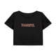 thumbnail image 1 of Trajes cortos para mujer Camiseta recortada de entrenamiento femenino para desplazamientos S, 1 of 7
