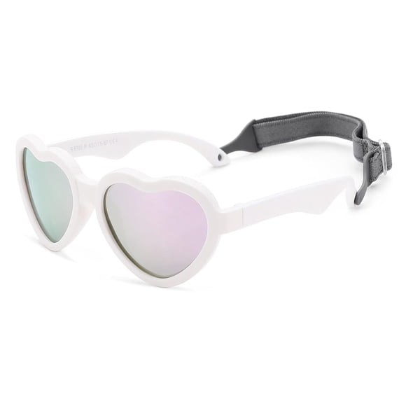 COASION Primeras Gafas de Sol Irrompibles y Polarizadas para Bebés 0-24 Meses