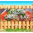 thumbnail image 1 of Fresh Salad Bar 13 oz Vinyl Banner With Metal Grommets, 1 of 4