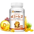 thumbnail image 2 of Vitamina D3 + K2: ayuda a regular el metabolismo del calcio, promueve la salud de los huesos, los dientes y la piel y apoya la inmunidad - 120 s, 2 of 5
