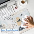 thumbnail image 4 of Outstanding Performance with Abstract Art Large Gaming Mouse Pad - Waterproof, Non-Slip - Ideal for Office Laptop - Modern Boho Leaves - Extended Desk Pad - 31.5 X 11.8 Inch, 4 of 7