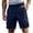A67 Navy, variant on Xdegoge Workout Cargo Shorts for Men Lightweight Quick Dry Athletic Running Shorts Elastic Waist Drawstring Zipper Pockets for Gym Training Hiking Outdoor Summer Casual