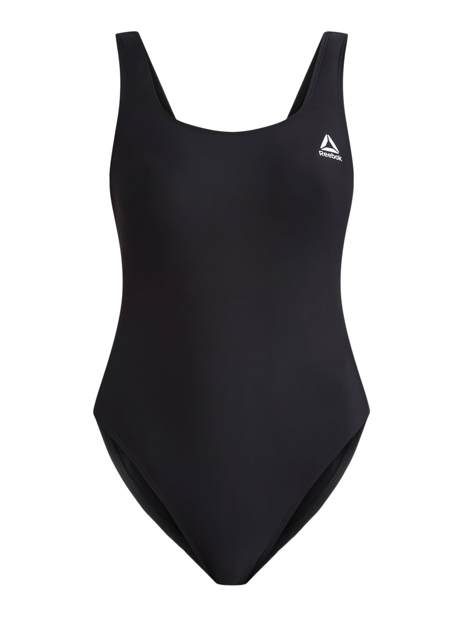 Reebok Women's Square Neck One Piece Swimsuit with UPF 50+, Sizes XS-XXL