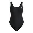 thumbnail image 3 of Reebok Women's Square Neck One Piece Swimsuit with UPF 50+, Sizes XS-XXL, 3 of 5