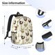 thumbnail image 5 of Easygdp Chicken Cartoon Mochila Ligera de 15 Pulgadas para Estudiantes, Mochila Cómoda para la Escuela y Viajes, Correas Ajustables, 5 of 6