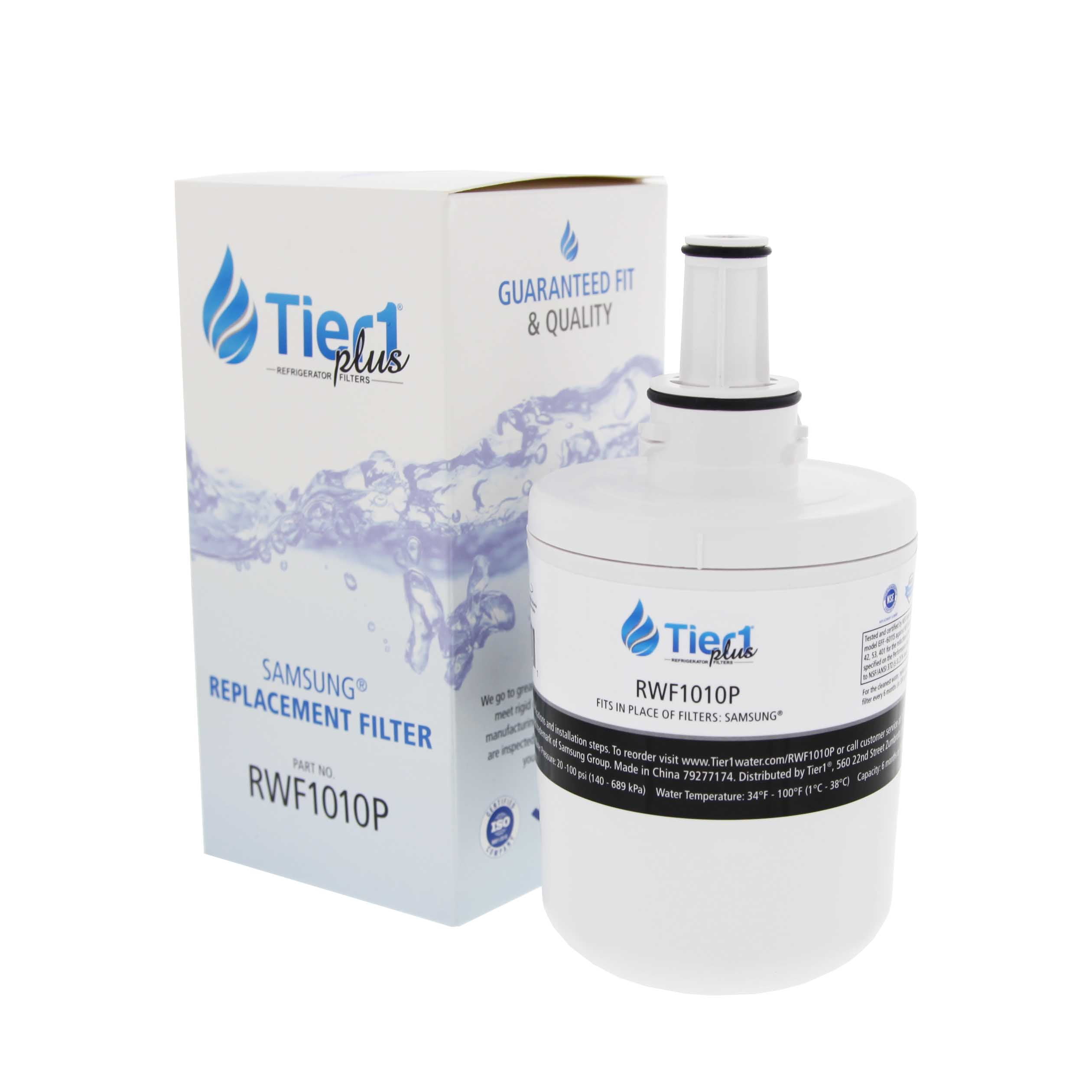 Tier1 Plus NSF 53&42 Certified Replacement for Samsung DA29-00003G Aqua-Pure Plus, DA29-00003B, DA29-00003A, HAFCU1 Refrigerator Water Filter 3 Pack - Reduces 99% LEAD
