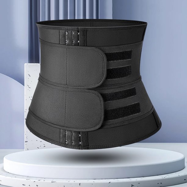 Entrenador de cintura Cinturón moldeador de cuerpo para mujer cinturón deportivo adelgazante portátil sudoroso para ejercicio físico FLhrweasw Nuevo