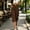 Brown, variant on Hueook Plus Size Pants for Women Ankle Wide Leg Pocket Casual Business Cropped Pants Brown L