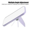 thumbnail image 5 of Unique Bargains Foldable Makeup Mirror Dressing Desk Bedroom Portable Mirror for Girl Women Purple, 5 of 6