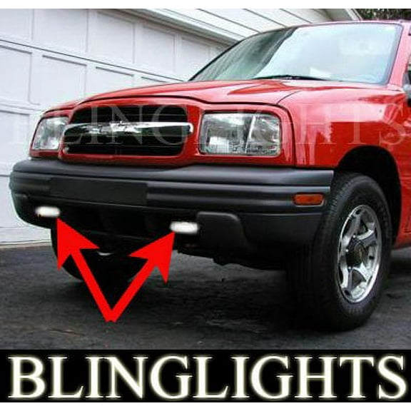 For 1999-2004 CHEVY TRACKER FOG LIGHTS DRIVING LAMPS LIGHT LAMP KIT base lt zr2 2000 2001 2002 2003