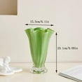 thumbnail image 6 of Petal Glass Vase , Centerpieces, Home Decoration, 6 of 6
