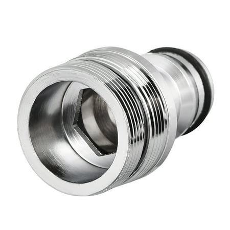 - Brass Garden Hose Quick Connector Faucet Adapter 24mm Male Threaded