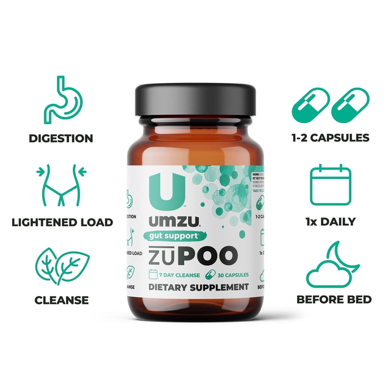 umzu sensolin glp 1 UMZU Sensolin GLP-1 & zuPoo Bundle: Blood Sugar & Cleanse Support