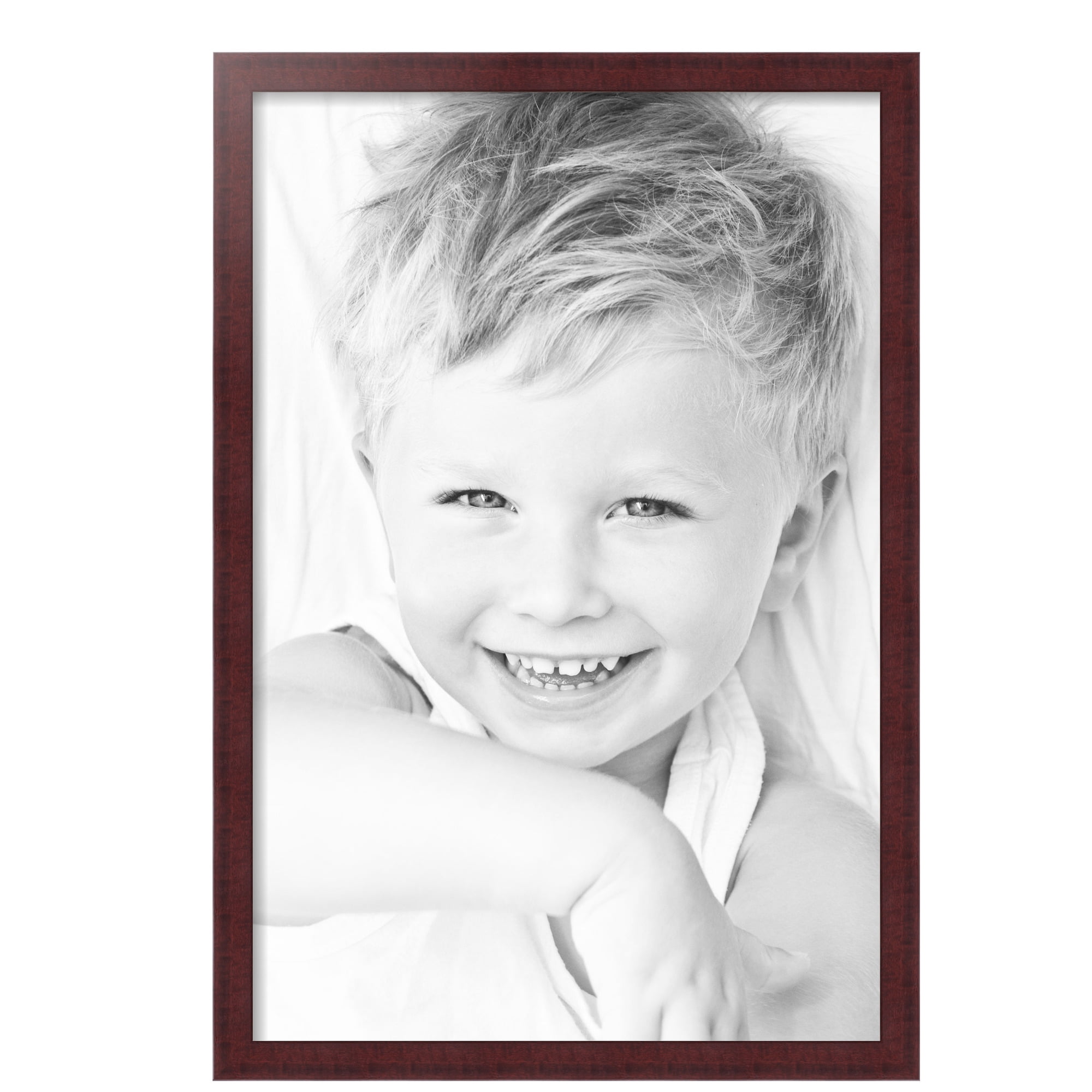 ArtToFrames 20" x 30" Cherry Picture Frame, 20x30 inch Red MDF Poster Frame (WOM-4643), 2 Pack