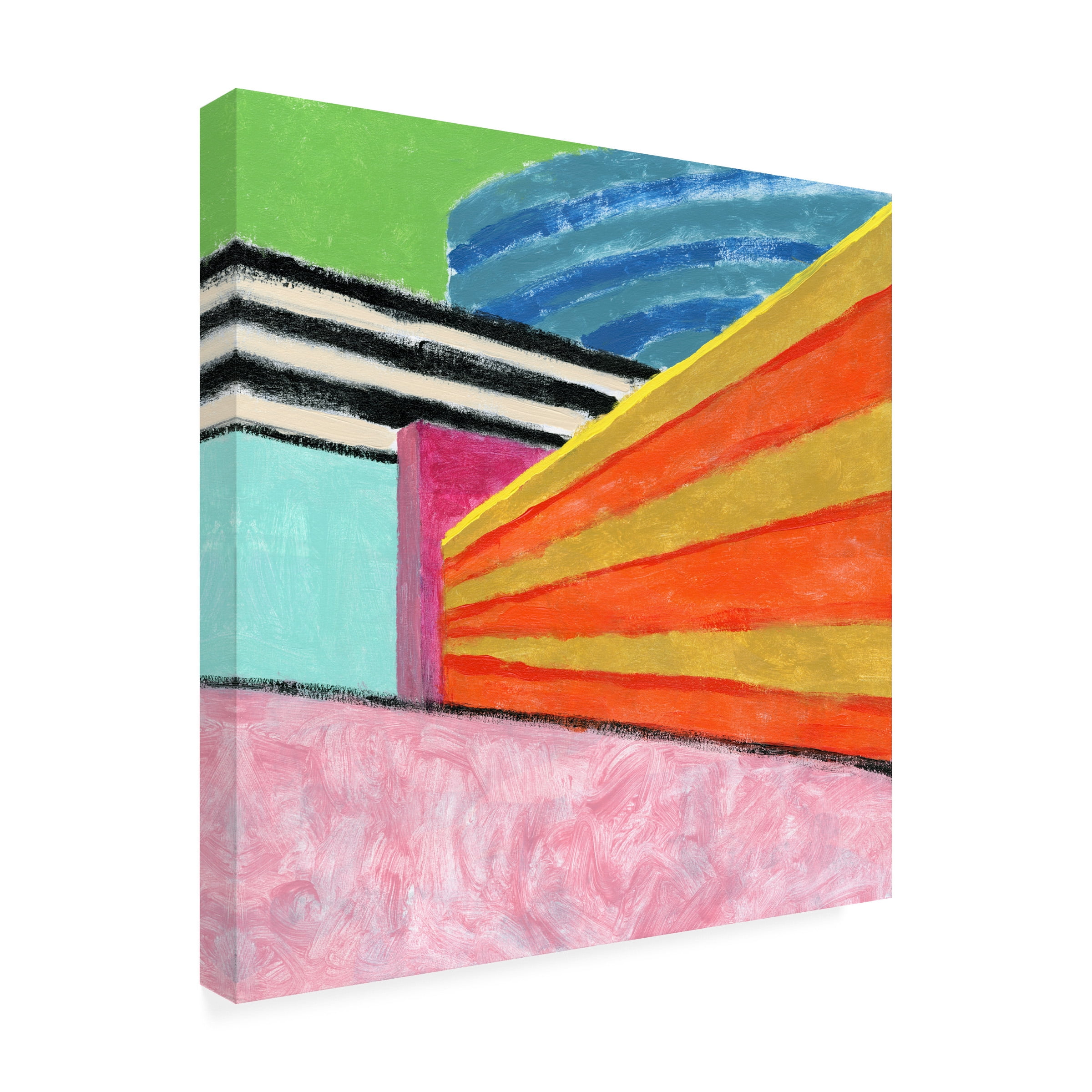 Nikki Galapon 'Museum II' Canvas Art