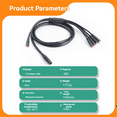 thumbnail image 3 of HOT Electric Bicycle Cable 1TO5 Waterproof Leads Wires for KT Controller Motor Throttle Brake Display, 3 of 4