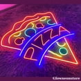 thumbnail image 2 of Glowneon Pizza Neon Sign, Pizza Led Sign, Italian Restaurant LED Light Decor, Pizza Sign, Fast Food, 2 of 4