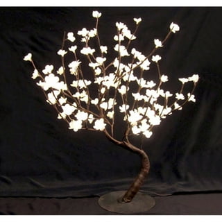80cm Tabletop LED Bonsai Cherry Blossom Tree - Luxtree