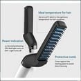 thumbnail image 6 of Beard Straightener, Electric Beard Straightener Brush, Multifunctional Beard and Hair Straightening Heat Brush Comb, Best Heat Beard Straightener Brush for Men and Women, 6 of 8