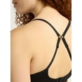 thumbnail image 3 of Joyspun Women's Lightly Lined Cotton Blend Comfort Wireless Bra, Sizes XS-XXXL, 3 of 4