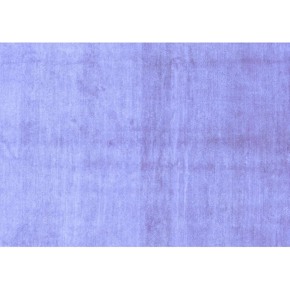 Ahgly Company Machine Washable Indoor Rectangle Abstract Blue Modern Area Rugs, 6' x 9'