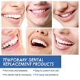 thumbnail image 4 of 26-27 Tooth restoration kit dental cement tooth hole filling temporary repair particles plastic tooth glue kit, 4 of 4