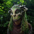 thumbnail image 1 of Realistic Green Man Headgear Accessory with LED Light for Events and Themed Parties, 1 of 6