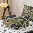 thumbnail image 6 of Homewish Camouflage Game Controller Zipper Twin Comforter Sets with Fitted Sheet and 2 Pillowcases,Modern Gaming Zipper Bedding Set,Brown Green,Gamepad Reversible,4pcs, 6 of 8