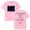 pink, variant on Peso Pluma T-Shirt Merch 2023 New Album Genesis Tee Women Men O-neck Short Sleeve Top