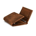 thumbnail image 2 of 300790-BR Trifold Leather Wallet in Brown | Style n Craft, 2 of 9