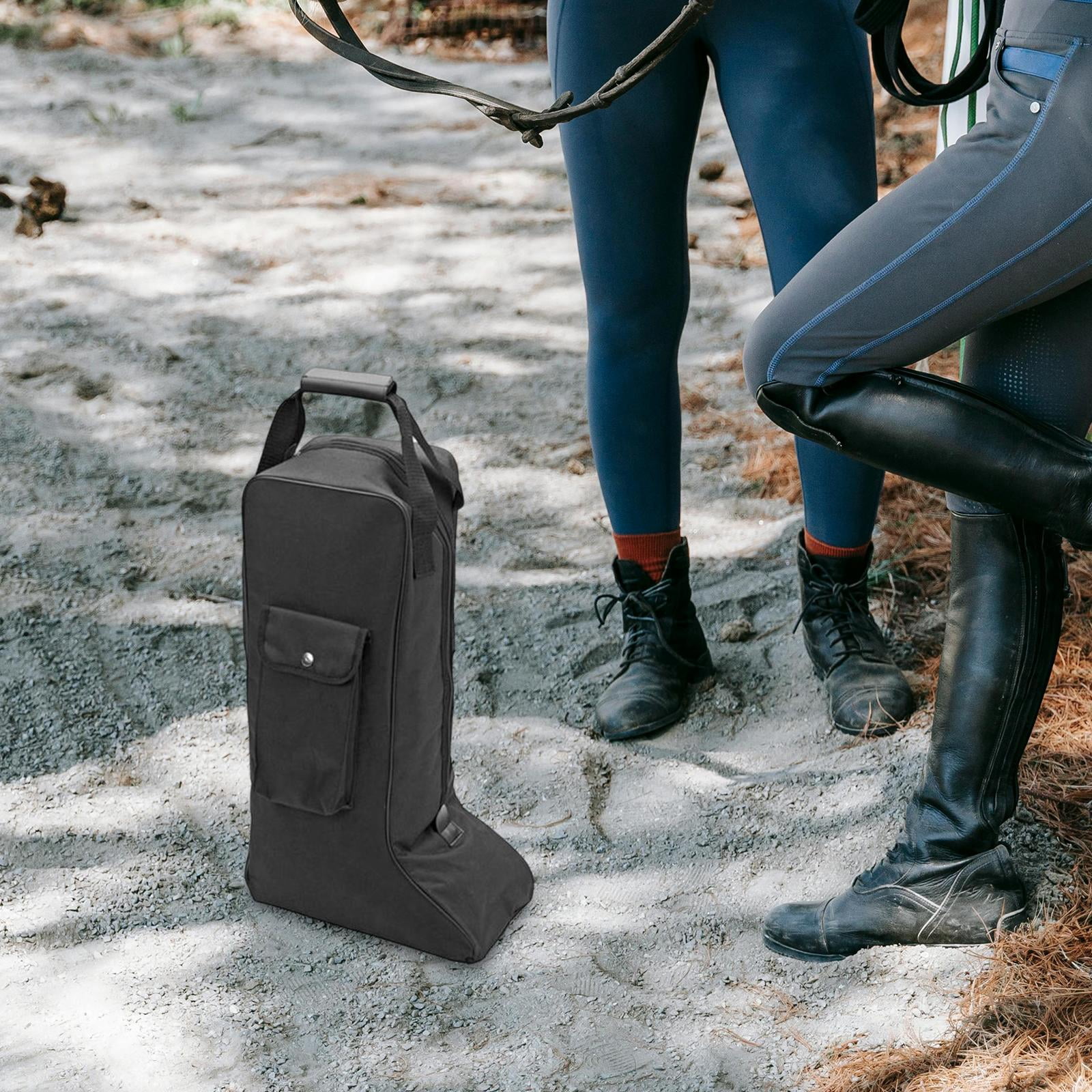Wswqop Horse Riding Boot Bag Shoes Storage Bag Versatile Equestrian Equipment Organizer