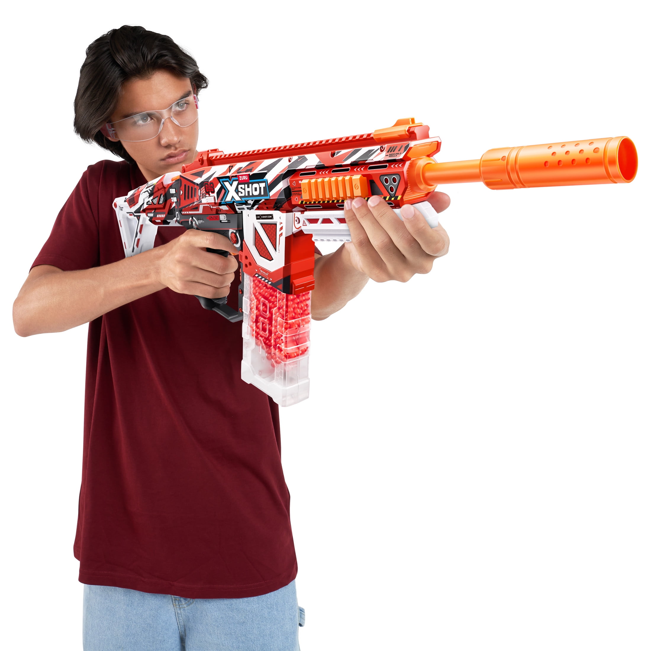XSHOT Hyper Gel HPG-700 Motorized Blaster (20,000 Pellets) Outdoor Blaster by ZURU for Ages 14+