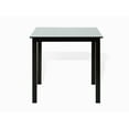 thumbnail image 3 of Wickerix Dining Kitchen Square Table Classic Modern Wooden, Espresso, 3 of 8