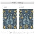 thumbnail image 4 of Yayeee Garden Flag 12"x18" Double Sided Outdoor Yard Lawn Holiday Decorations, Yellow Forest Pattern, 4 of 6