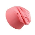 thumbnail image 2 of TMOYZQ Toddler Baby Boys Girls Cotton Slouchy Hip-Hop Hats Unisex Kids Soft Stretch Lightweight Skull Caps Sleeping Cap Dwarf Hat for 5 Months-6 Years, 2 of 3