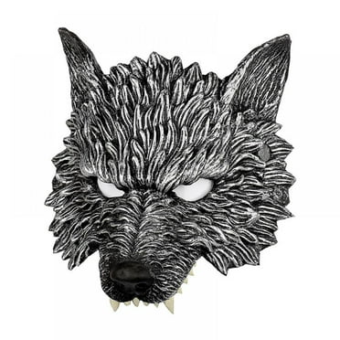 BuyCostumes.com Realistic Adult Wolf Mask for Halloween - Walmart.com