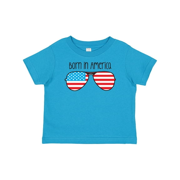 Inktastic Born in America Boys or Girls Baby T-Shirt