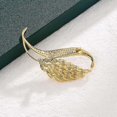 thumbnail image 3 of Fashionable and exquisite creative brooch temperament light luxury micro-inlaid zircon brooch anti-light accessories, 3 of 4